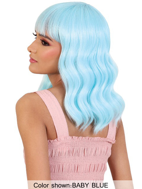 Motown Tress Premium Collection Day Glow Wig - DEBORA