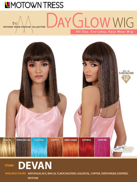 Motown Tress Premium Collection Day Glow Wig - DEVAN