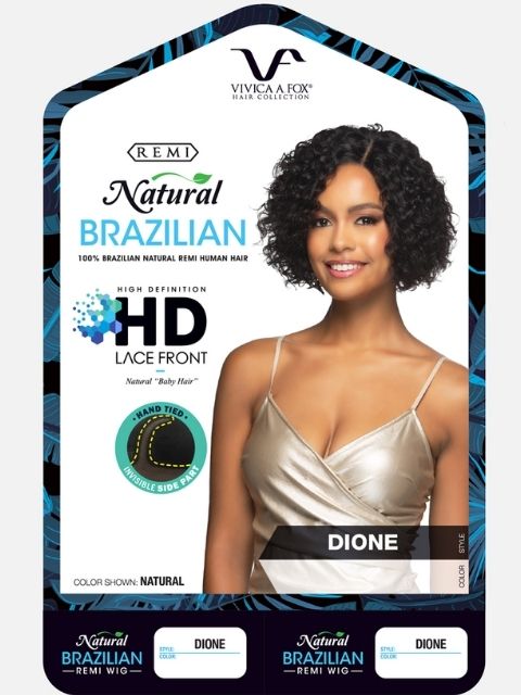 Vivica A Fox 100% Unprocessed Human Hair Front Lace Wig- DIONE