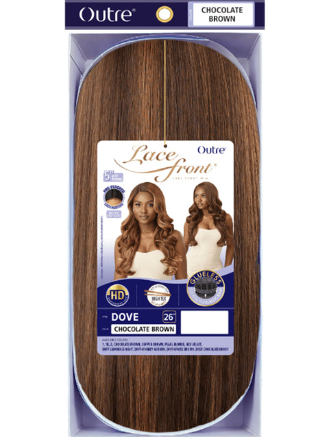 Outre HD Transparent Glueless Lace Front Wig - DOVE