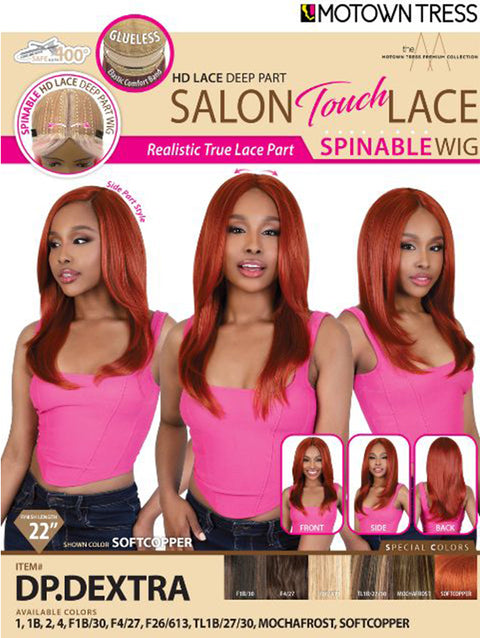 Motown Tress Salon Touch Glueless HD Lace Deep Part Lace Wig - DP.DEXTRA