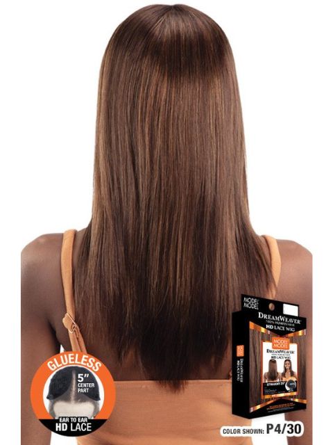 Model Model DreamWeaver 100% Human Hair STRAIGHT 20" HD LACE WIG