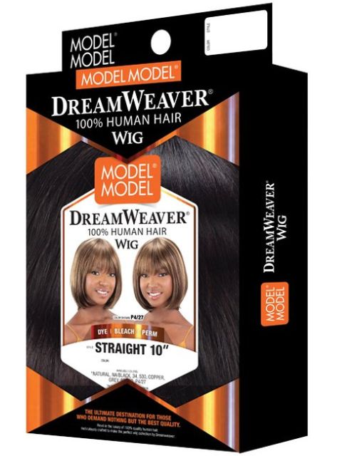Model Model DreamWeaver 100% Human Hair- STRAIGHT 10"