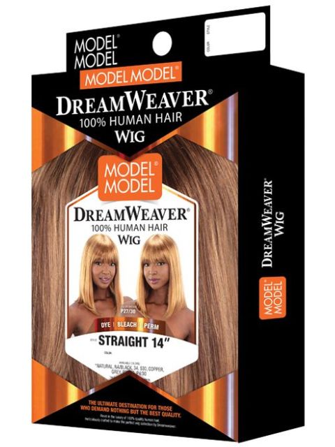 Model Model DreamWeaver 100% Human Hair- STRAIGHT 14"