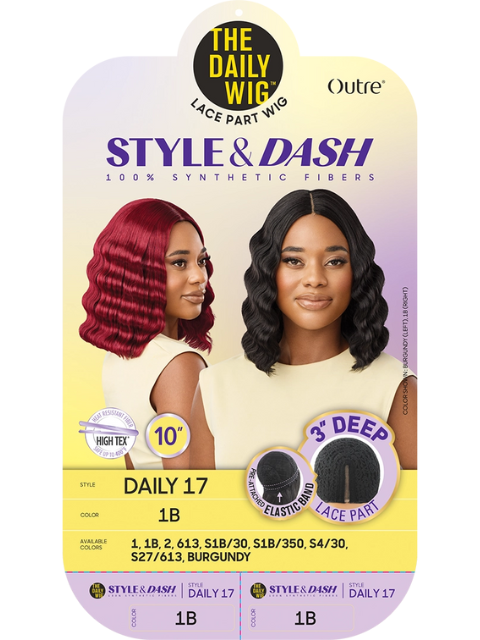 Outre Premium Daily Style and Dash DAILY17 Lace Part Wig