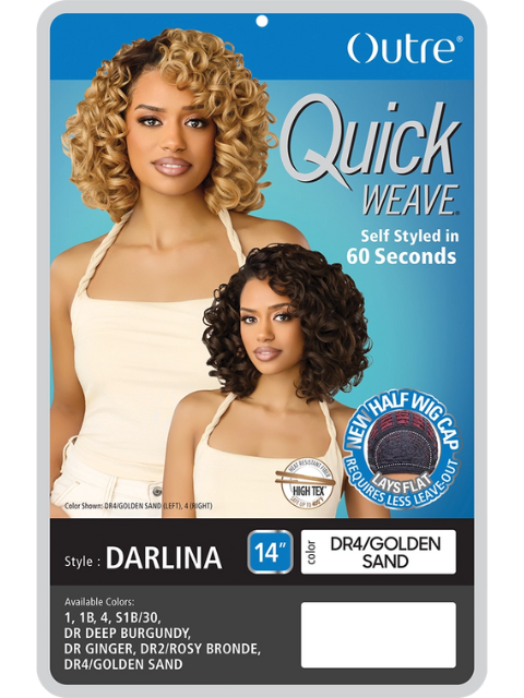 Outre Quick Weave DARLINA Half Wig