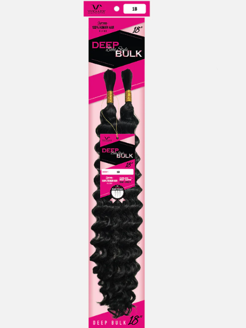 Vivica A Fox 100% Human Hair Blend DEEP BULK"