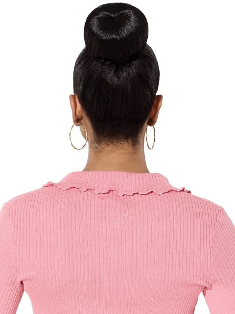 Outre Pretty Quick Premium Synthetic Bun - DONUT BUN MEDIUM