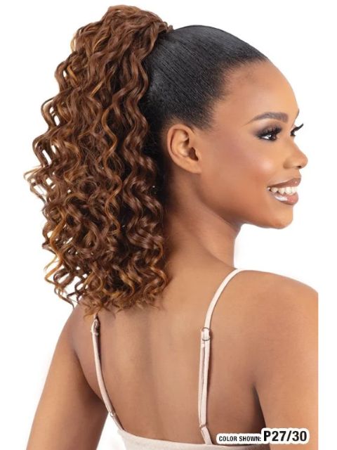 Model Model Drawstring PETAL GIRL" Ponytail