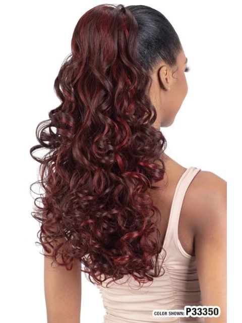 Model Model Drawstring ROSE GIRL" Ponytail