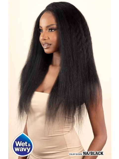 Model Model DreamWeaver 100% Human Hair 4x4 Wet and Wavy BOHEMIAN Closure