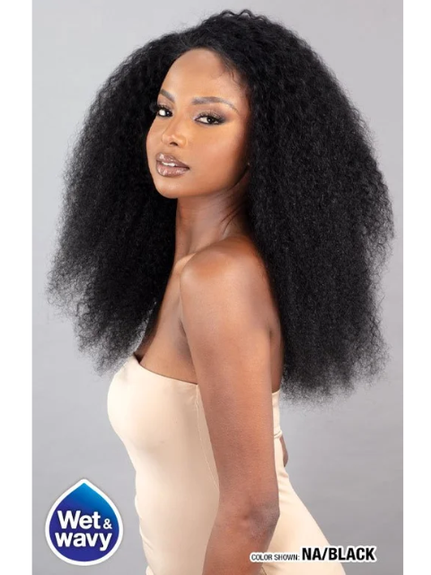 Model Model DreamWeaver 100% Human Hair 4x4 Wet and Wavy BOHEMIAN Closure