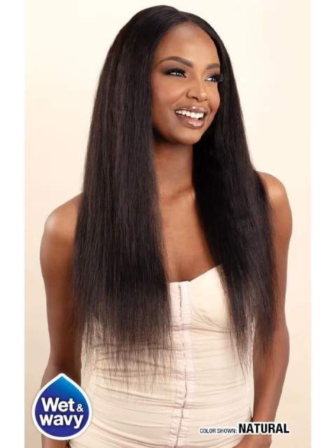 Model Model DreamWeaver 100% Human Hair 4x4 Wet and Wavy DEEP WAVE Closure