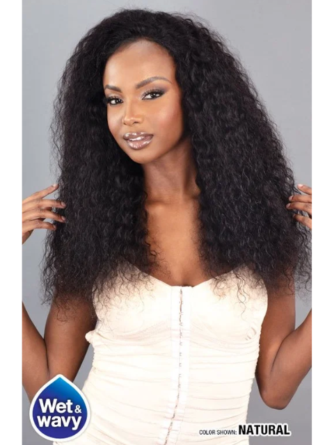 Model Model DreamWeaver 100% Human Hair 4x4 Wet and Wavy DEEP WAVE Closure