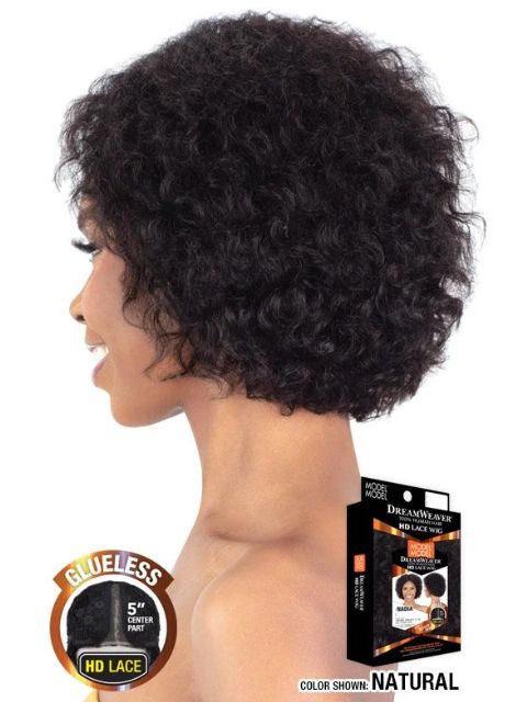 Model Model DreamWeaver 100% Human Hair NADIA" Wig