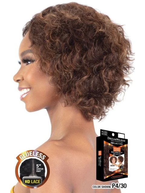 Model Model DreamWeaver 100% Human Hair TRIXIE" Wig
