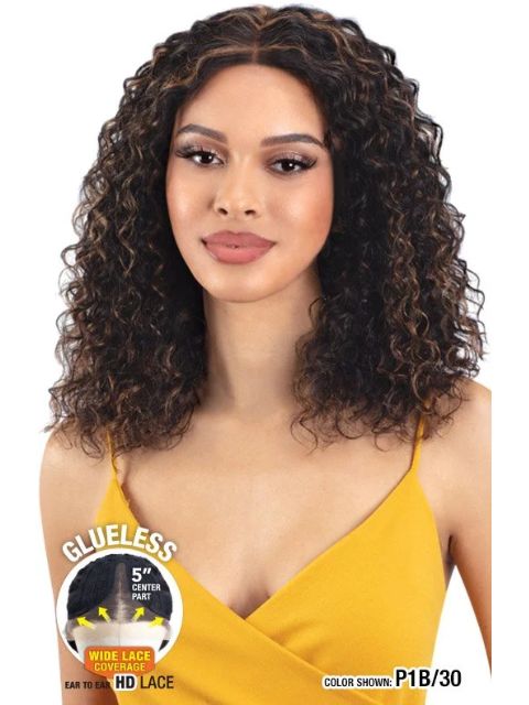 Model Model DreamWeaver 100% Human Hair HD Lace Wig- TROPICAL CURL 18"