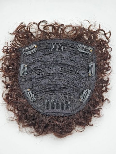 Femi Collection 100% Human Hair DEEP CURL Edge Topper