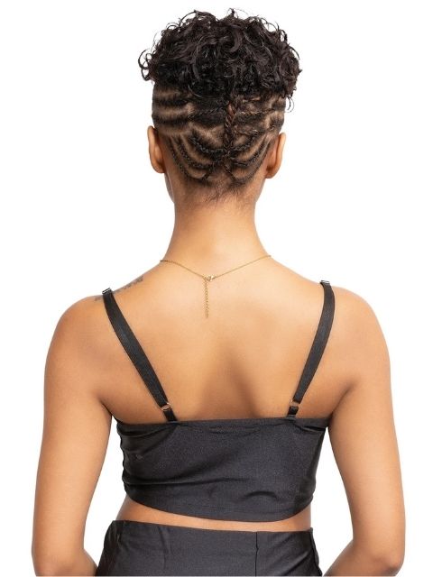 Femi Collection 100% Human Hair OPRAH CURL  Edge Topper