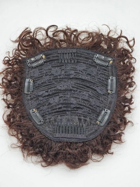Femi Collection 100% Human Hair SHORT STRAIGHT Edge Topper