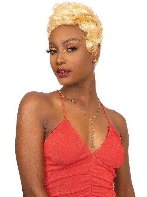Femi Collection 100% Human Hair SHORT STRAIGHT Edge Topper