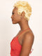 Femi Collection 100% Human Hair SHORT STRAIGHT Edge Topper