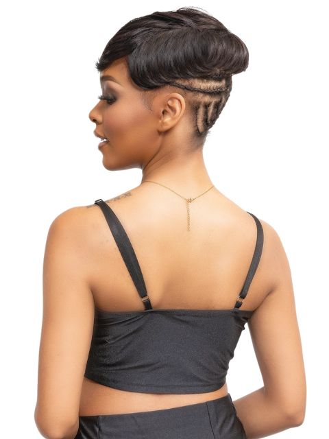 Femi Collection 100% Human Hair Edge Topper STRAIGHT"