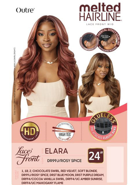 Outre Melted Hairline Premium Synthetic Glueless HD Lace Front Wig - ELARA