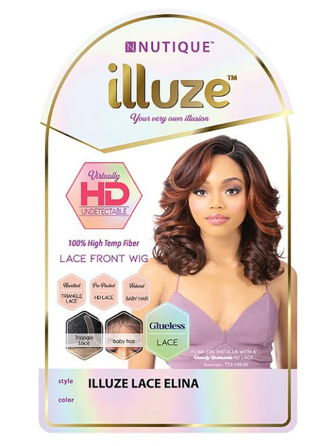 Nutique Illuze Virtually Undetectable Glueless HD Lace Wig - ELINA