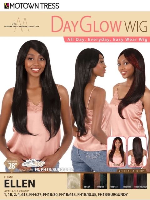 Motown Tress Premium Collection Day Glow Wig -ELLEN