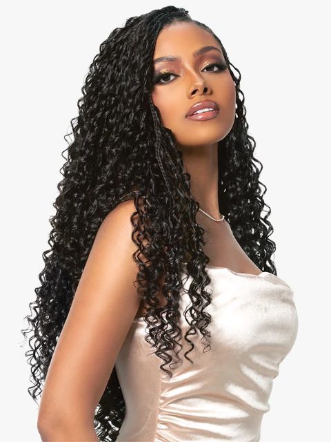 Sensationnel Empire Feather 100% Human Hair  Crochet Braid-LOOSE CRIMP"