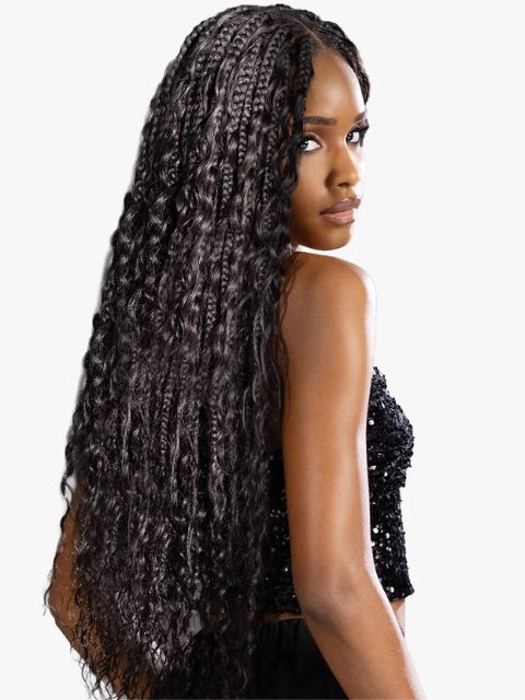 Sensationnel Empire Feather 100% Human Hair  Crochet Braid-RIPPLE WAVE"