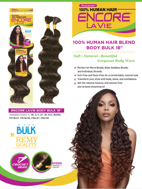 Janet Collection Encore Lavie BODY Bulk 18"