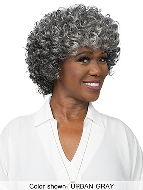 Femi Collection MS. Granny Collection 100% Premium fiber ESTHER Wig