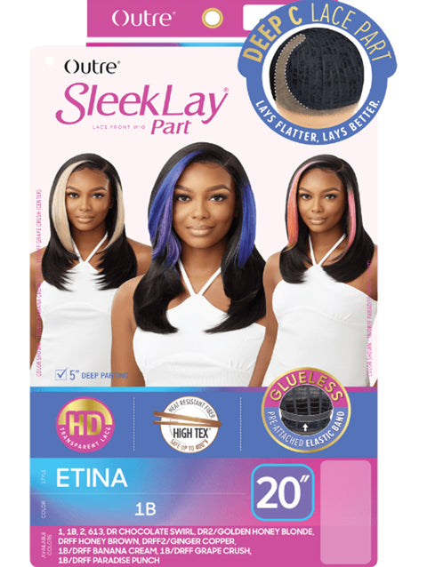 Outre SleekLay Premium Synthetic HD Lace Front Wig - ETINA