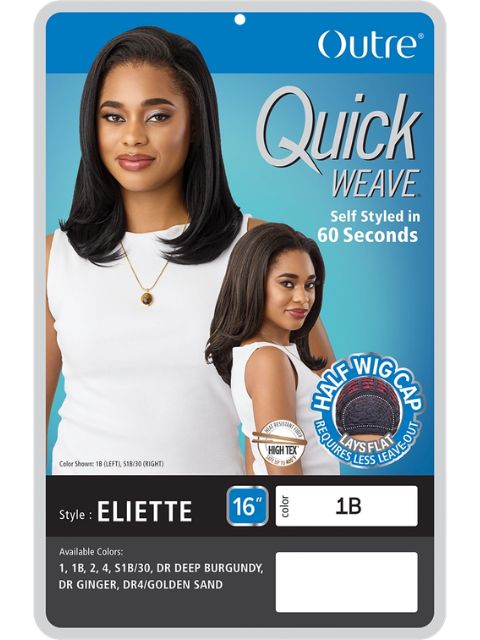 Outre Quick Weave ELIETTE" Half Wig