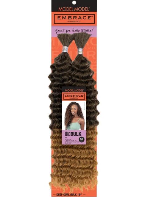 Model Model Embrace MasterMix Weave DEEP CURL BULK 18"