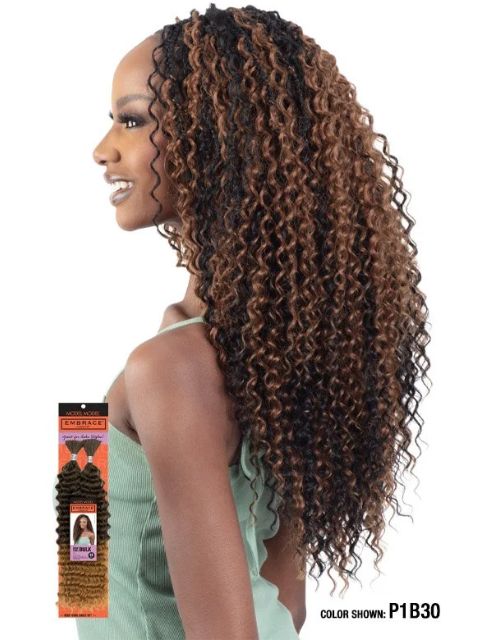 Model Model Embrace MasterMix Weave DEEP CURL BULK 18"