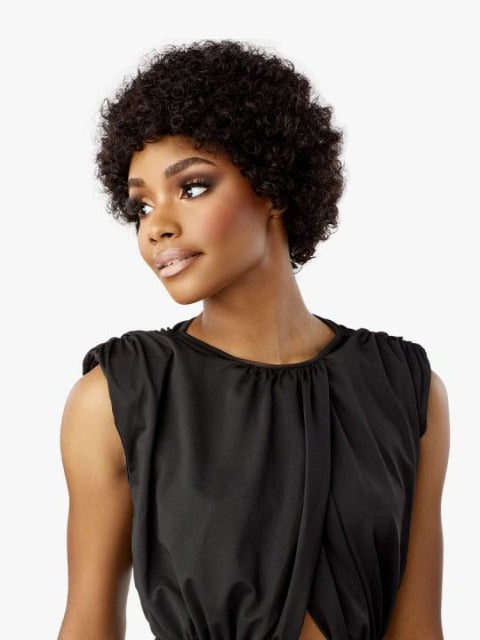 Sensationnel Empire Celebrity Human Hair Salt & Pepper Wig - BLISS
