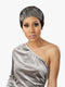 Sensationnel Empire Celebrity Human Hair Salt & Pepper Wig - EVIE