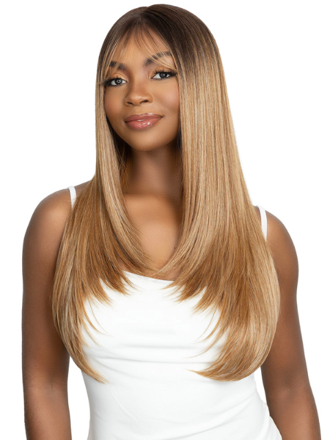 Femi Collection Premium Fiber Air Bang Lace Wig- KIRA