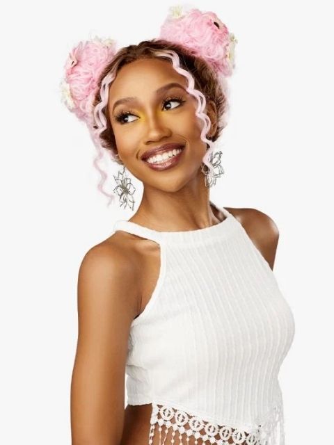 Sensationnel Shear Muse Festi Gal BUBBLE GAL Lace Wig