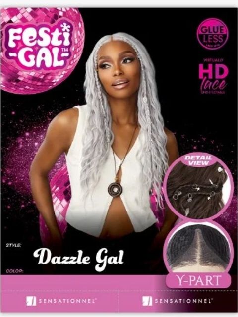 Sensationnel Shear Muse Festi Gal DAZZLE Lace Wig