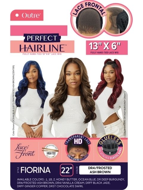 Outre Perfect Hairline Fully Hand-Tied 13X6 Glueless HD Lace Front Wig  - FIORINA