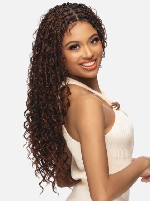 Vivica A Fox Full Lace Braided HD Hand-Tied Lace Front Wig (BOHOB24) FLB141"