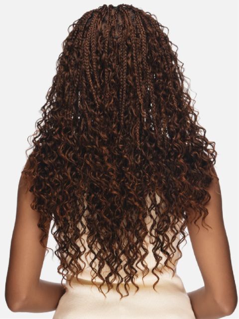 Vivica A Fox Full Lace Braided HD Hand-Tied Lace Front Wig (BOHOB24) FLB141"