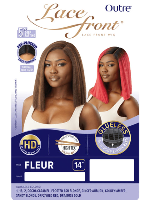 Outre HD Transparent Glueless Lace Front Wig - FLEUR