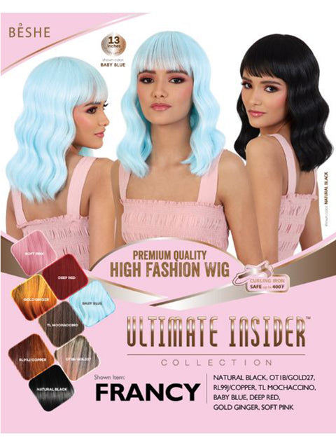 Beshe Ultimate Insider Collection Synthetic Wig - FRANCY