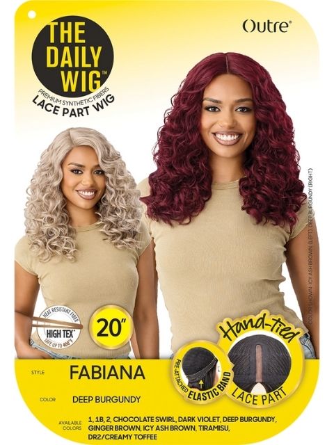 Outre The Daily Wig Hand-Tied FABIANA Lace Part Wig