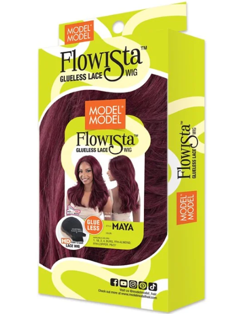 Model Model Florista Glueless HD Lace MAYA Wig